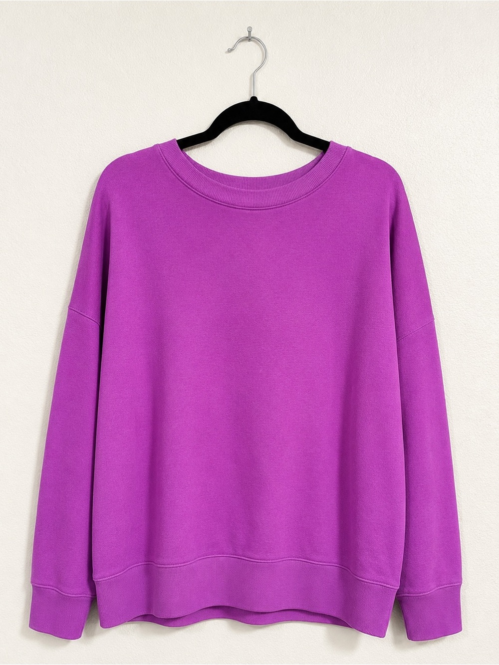 Time and Tru Magenta Pullover Sweatshirt